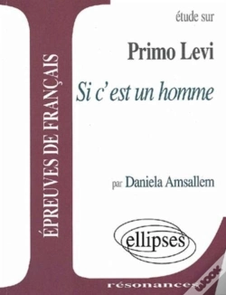 Capa do artigo Etude Sur Si C'Est Un Homme De Primo Levi