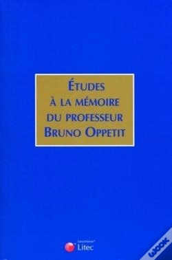 Capa do artigo Études À La Mémoire Du Professeur Bruno Oppetit