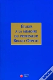 Capa do artigo Études À La Mémoire Du Professeur Bruno Oppetit