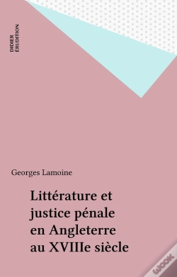 Capa do artigo Etudes Anglaises : Littérature Et Justice Pénale En Angleterre