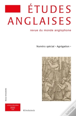 Capa do artigo Etudes Anglaises - N 4/2022 - Numero Special  Agregation