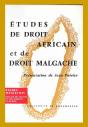 Études De Droit Africain Et De Droit Malgache - Preview