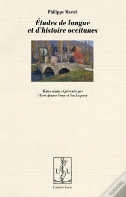 Capa do artigo Etudes De Langue Et D'Histoire Occitanes