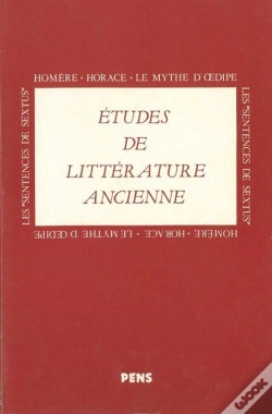 Capa do artigo Études De Littérature Ancienne