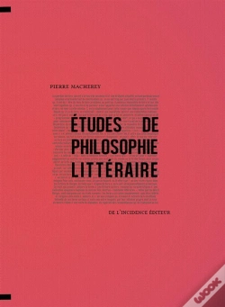 Capa do artigo Études De Philosophie Littéraire