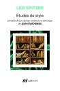 Études De Style ; Léo Spitzer Et La Lecture Stylistique - Preview