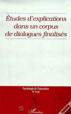 Capa do artigo Etudes D'Explications Dans Un Corpus De Dialogues Finalises N.9-10