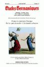 Études Germaniques - N°2/2009 : Penser Et Construire L'Europe. De La "Paix Éternelle" À La Sécurité Collective - Preview