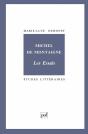 Etudes Litteraires : Les Essais, De Michel De Montaigne - Preview