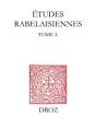 Etudes Rabelaisiennes - Preview
