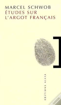 Capa do artigo Études Sur L'Argot Français