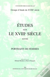Capa do artigo Études Sur Le Xviiie Siècle : Portraits De Femmes