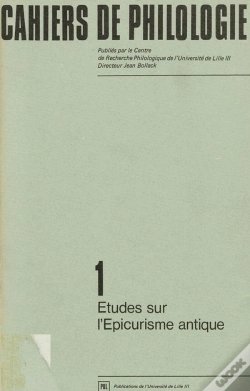 Capa do artigo Etudes Sur L'Epicurisme Antique