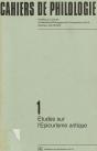 Etudes Sur L'Epicurisme Antique - Preview