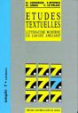 Etudes Textuelles ; Litterature Moderne De Langue Anglaise - Preview