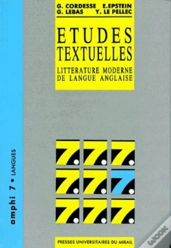 Capa do artigo Etudes Textuelles ; Litterature Moderne De Langue Anglaise