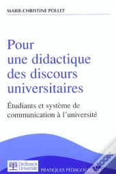 Etudiant Et Savoir Universitaire ; Pour Une Didactique Des Discours Disciplinaires