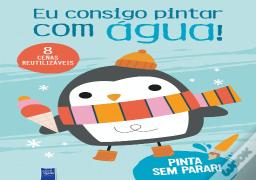 Eu Consigo Pintar com Água! - Azul - Pinguim