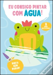 Capa do artigo Eu Consigo Pintar com Água! - Azul -Sapo