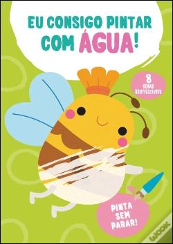 Capa do artigo Eu Consigo Pintar com Água! - Verde - Abelha