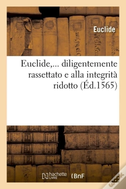 Capa do artigo Euclide Edition 1565