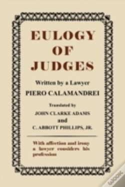Capa do artigo Eulogy Of Judges