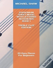 Capa do artigo Euphonium Sheet Music With Lettered Noteheads Book 1 Treble Clef Edition