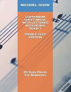 Capa do artigo Euphonium Sheet Music With Lettered Noteheads Book 1 Treble Clef Edition