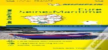Eure, Seine-Maritime - Michelin Local Map 304