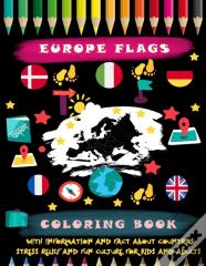 Europe Flags Coloring Book