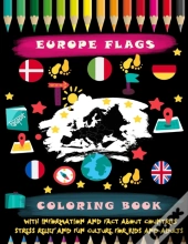 Europe Flags Coloring Book