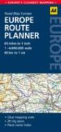 Europe Route Planner Map - Preview