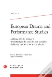 Capa do artigo European Drama And Performance Studies 2014 2