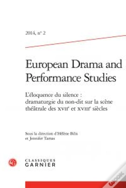 Capa do artigo European Drama And Performance Studies 2014 2