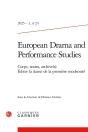 European Drama And Performance Studies - Preview
