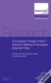 Capa do artigo European Foreign Policy?