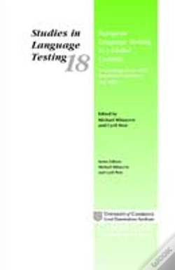 Capa do artigo European Language Testing In A Global Context
