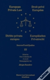 Capa do artigo European Private Law, Sources, Iii