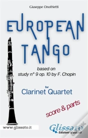 Capa do artigo "European Tango" For Clarinet Quartet