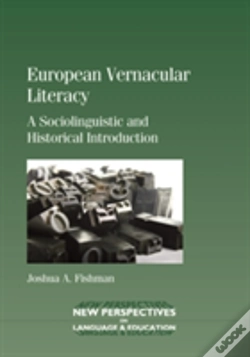 Capa do artigo European Vernacular Literacy