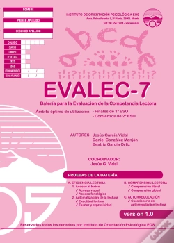 Capa do artigo Evalec 7 Batería Para La Evaluación De La Competencia Lectora