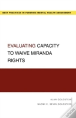 Capa do artigo Evaluating Capacity To Waive Miranda Rights