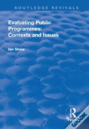 Capa do artigo Evaluating Public Programmes: Contexts And Issues