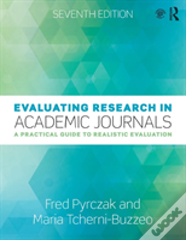 Evaluating Research In Academic Journals