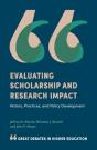 Evaluating Scholarship And Research Impact - Preview
