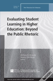 Capa do artigo Evaluating Student Learning In Higher Education: Beyond The Public Rhetoric
