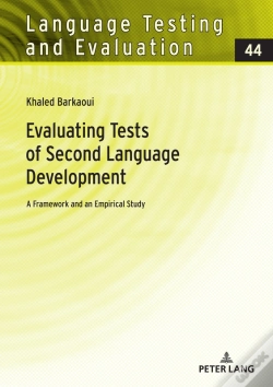 Capa do artigo Evaluating Tests Of Second Language Development