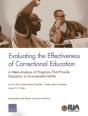 Evaluating The Effectiveness Of Correctional Education - Preview