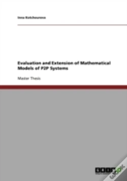 Capa do artigo Evaluation And Extension Of Mathematical Models Of P2p Systems
