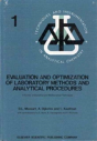 Evaluation And Optimization Of Laboratory Methods And Analytical Procedures - Preview